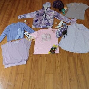 🙂Old Navy light lavender tee shirt,set